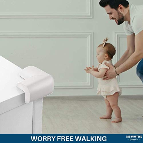 Baybee Baby Safety Corner Protector, Table Corner Guards - 3M Pre-Taped Corner Protectors - Child Safety Edge Guards (Pack of 16)