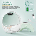 Baybee Wearable Electric Breast Pump, Automatic Breast Pump with 3 Phase Pumping Modes, 150ml Storage, 3 Modes & 9 Level Suction
