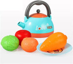 Baybee Little Chef Kitchen Set for Kids| Pretend Play Toys for Kids with Cooking Accessories Toys, Play Foods | Role Play Toys