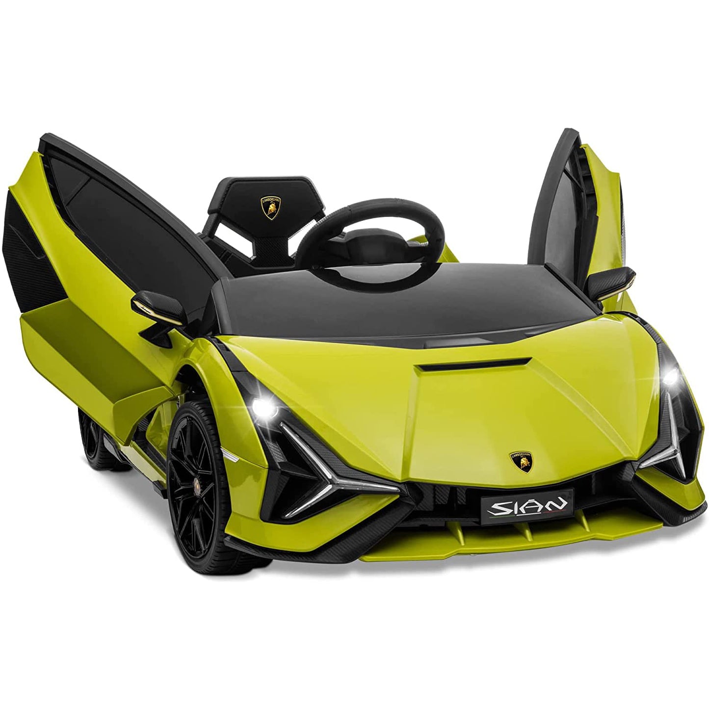 Baybee Licensed Sian Battery Operated Car for Kids, Ride on Toy Kids Car with Music, Light & USB | Electric Battery Car for Kids