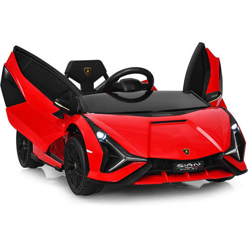 Baybee Licensed Sian Battery Operated Car for Kids, Ride on Toy Kids Car with Music, Light & USB | Electric Battery Car for Kids