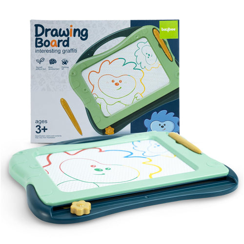 Baybee Magnetic Drawing Board Slate for Kids, Erasable Doodle Boards Magic Slate for Kids Toys with & Pen