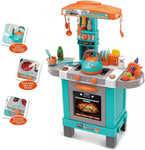 Baybee Little Chef Kitchen Set for Kids| Pretend Play Toys for Kids with Cooking Accessories Toys, Play Foods | Role Play Toys