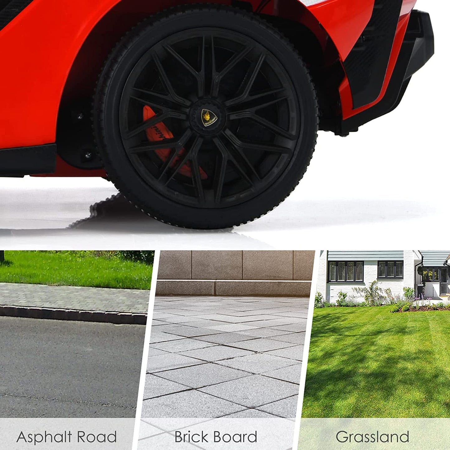 Baybee Licensed Sian Battery Operated Car for Kids, Ride on Toy Kids Car with Music, Light & USB | Electric Battery Car for Kids