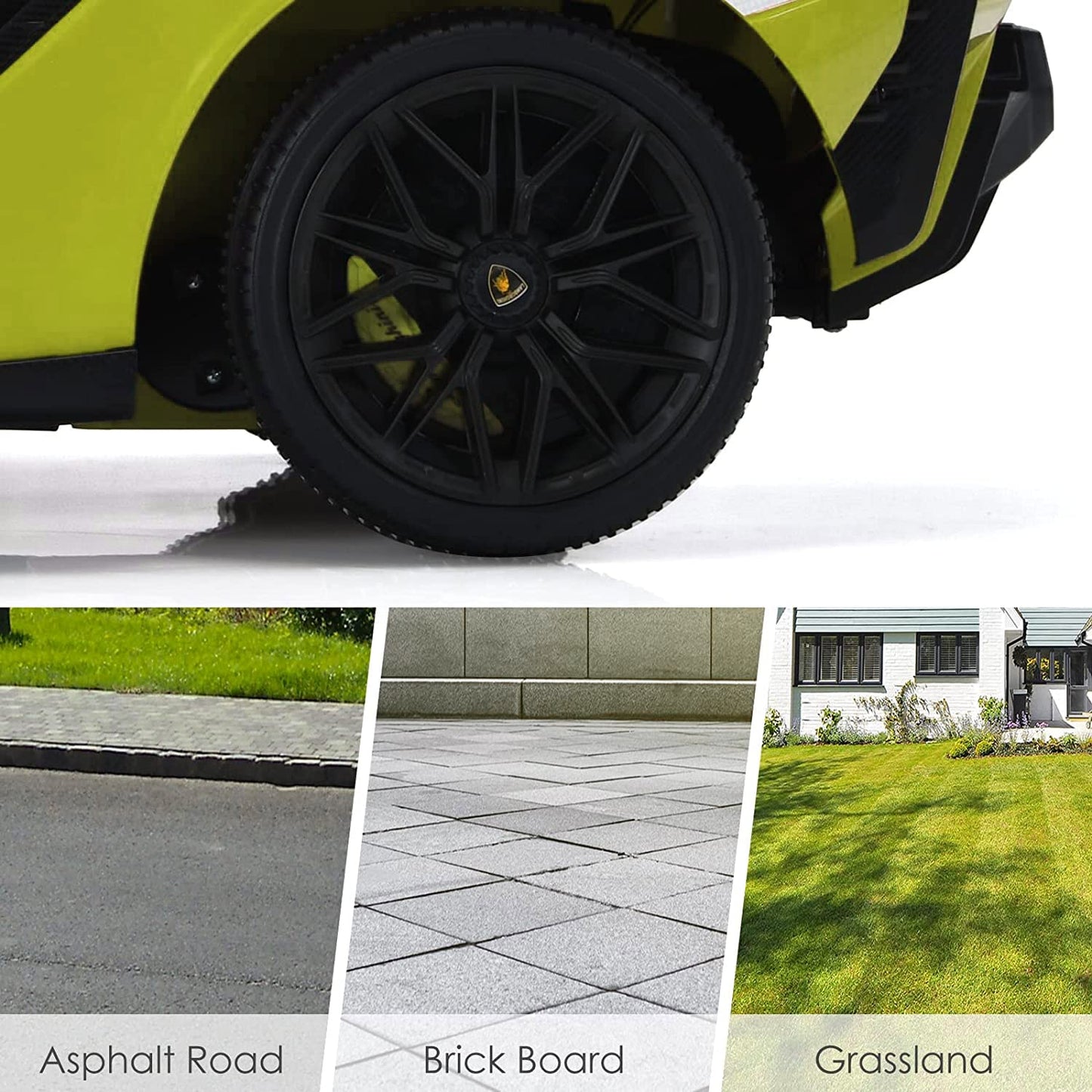 Baybee Licensed Sian Battery Operated Car for Kids, Ride on Toy Kids Car with Music, Light & USB | Electric Battery Car for Kids