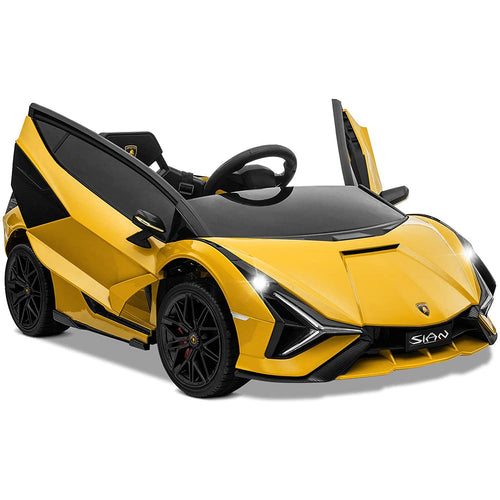 Baybee Licensed Sian Battery Operated Car for Kids, Ride on Toy Kids Car with Music, Light & USB | Electric Battery Car for Kids