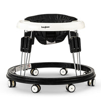Baybee Indy Round Kids Walker for Baby with 5 Adjustable Height, Food Tray & PU Leather Seat