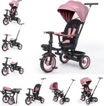 Baybee Cozy Kids Tricycle With Rotatable Seat & Canopy for 1-5 Years