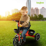 Baybee Spectre Baby Tricycle with Push Handle & Basket for Kids 2-5 Years