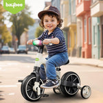 Baybee Buzzy Baby Tricycle 2-in-1 Balance Bike with Music for Kids 1-5 Years