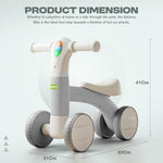Baybee Pebble Balance Bike with EVA Wheels for 1-3 Years