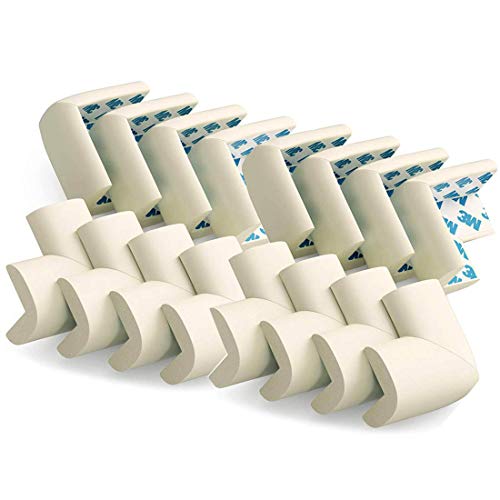 Baybee Baby Safety Corner Protector, Table Corner Guards - 3M Pre-Taped Corner Protectors - Child Safety Edge Guards (Pack of 16)