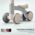 Baybee Pebble Balance Bike with EVA Wheels for 1-3 Years