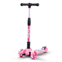 Baybee Flash 3-Wheel Kids Scooter with LED Wheels & Adjustable Handle