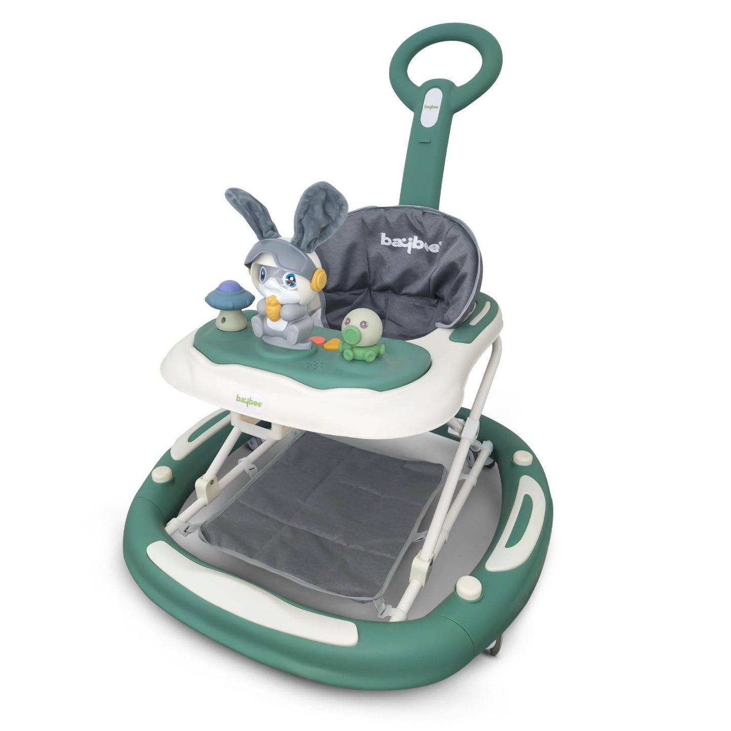 Baybee 3 IN 1 Baby Walker Cum Rocker, Activity Walker for Baby with 3 Height Adjustable & Parental Push Handle & Musical Bar