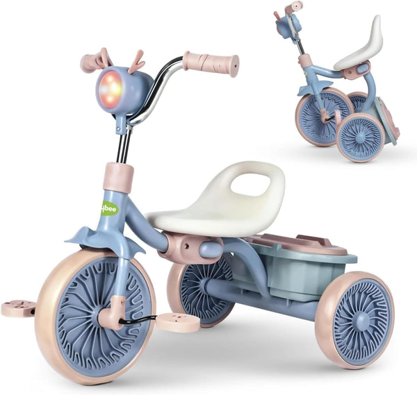 Baybee Triky Foldable Kids Tricycle with EVA Wheels for Kids 2-5 Years
