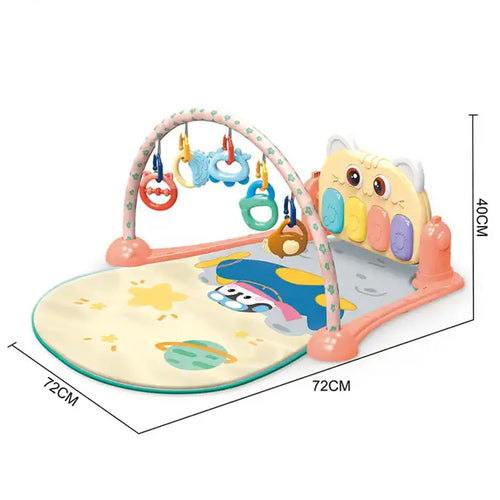 Baybee Baby Piano Play Mat with Music & Lights for Kids 0-12 Months