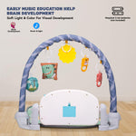 Baybee Baby Play Mat 2 In 1 Play Gym Musical Piano Kick Play 0-36M