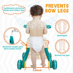 Baybee Frolic 2 in 1 Baby Activity Push Walker for Kids with Handle, Balls & Roller, Piano, Shapes, Gears & Rattles