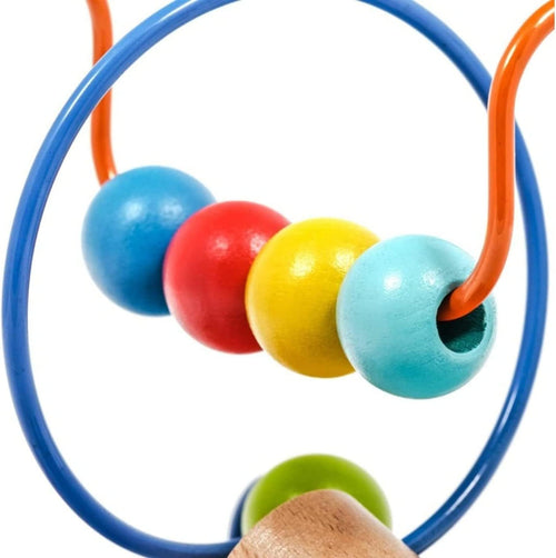 Baybee Kids Wooden Toys Beads Maze Roller Coaster Puzzle Toys for Kids