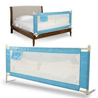 Baybee Bed Rail Guard Barrier for Baby Portable Safety Adjustable Height Falling Protector Fence Foldable Safeguard Bed Rails (Pack of 1)