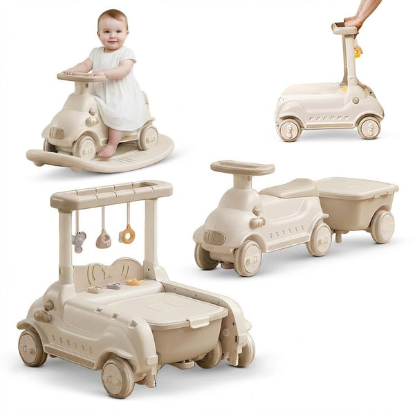 Baybee StepGo 4 in 1 Ride On Car for Kids 1-3 Years