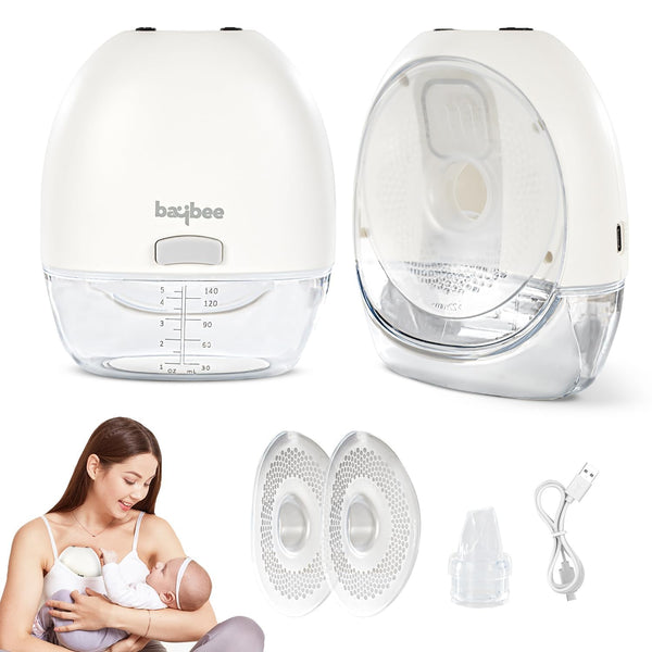 Baybee Ultra Slim Breast Pump Wearable Electric Hands Free Mom Pump