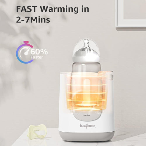 Baybee Baby Bottle Warmer & Sterilizer with Defrost Function for Newborn Feeding