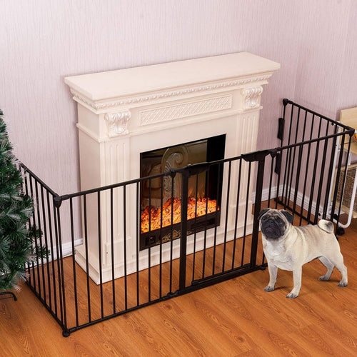 Baybee Auto Close Safety Baby Gate Auto Close Safety Baby Gate, Extra Tall and Wide Child Gate, Easy Walk Thru Durability Dog Gate