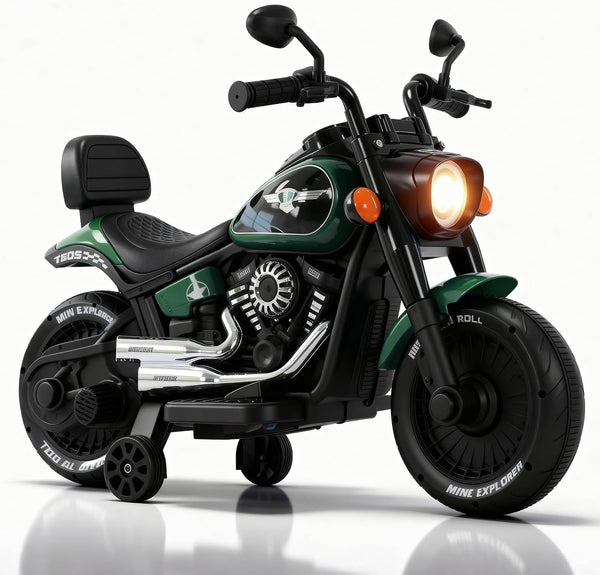 Baybee Street Beast Kids Electric Bike Ride On Motorcycle 3-6 Years
