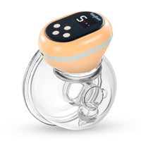 Baybee Wearable Electric Breast Pump for Lactating Mothers, Automatic Breast Feeding Pump with Display, 3 Modes, 9 Level Suction Adjustment