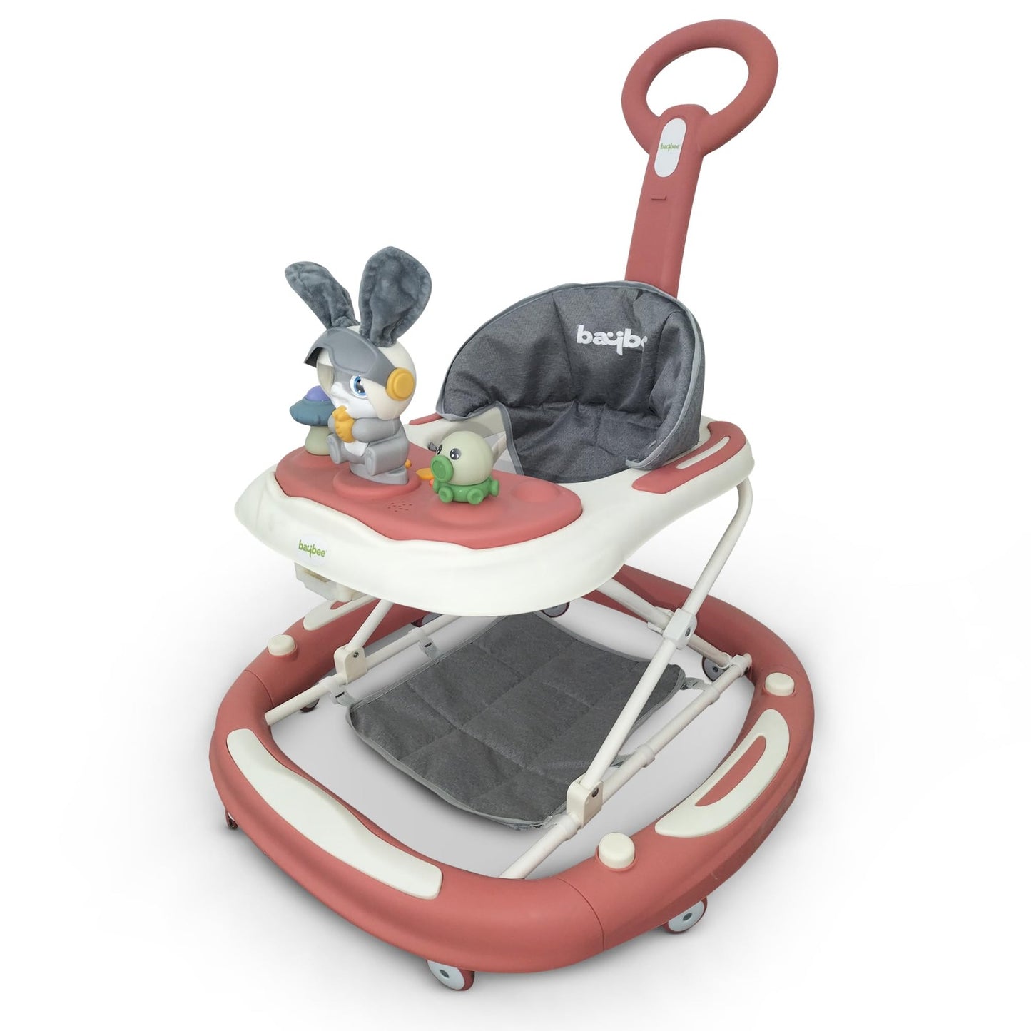 Baybee 3 IN 1 Baby Walker Cum Rocker, Activity Walker for Baby with 3 Height Adjustable & Parental Push Handle & Musical Bar