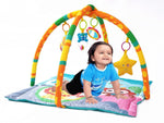 Baybee Baby Play Gym Mat with Hanging Toys & Cushion for Babies 0–12 Months