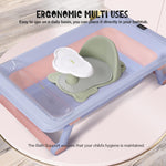 Baybee Baby Bath Seat with Suction Cups & Backrest for Infants 0-3 Years
