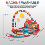Baybee Baby Play Mat 2 In 1 Kick & Play Gym For Infants 0-36 Months