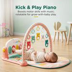 Baybee Pedal Piano Baby Play Gym Mat Activity for Babies 0-12 Months