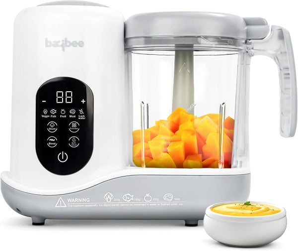 Baybee Baby Food Maker Blenzy 5in1 Steamer Blender for Babies 0-2 Months