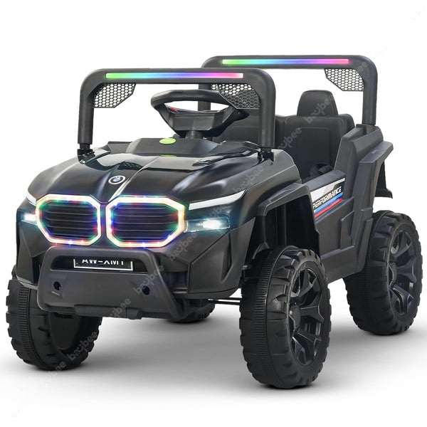 Baybee Alfton Pro Ride on Car for Kids with RGB Lights 2-6 Years