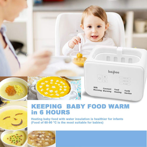Baybee 6-in-1 Baby Bottle Warmer & Sterilizer Milk Heater for Newborns