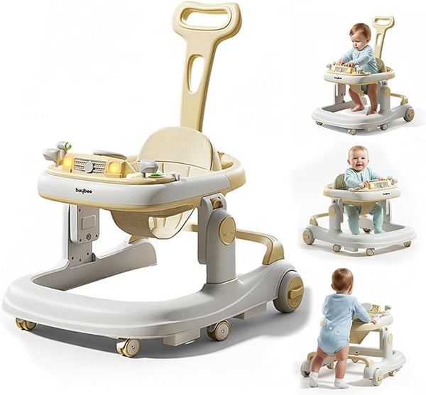 Baybee Rollo Baby Walker with Musical Tray & Push Handle for 6-18 Months