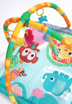 Baybee Baby Play Gym Mat with Hanging Toys & Cushion for Babies 0–12 Months