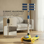 Baybee 3 Wheel Kick Scooter with LED Wheels for Kids 3-8 Years