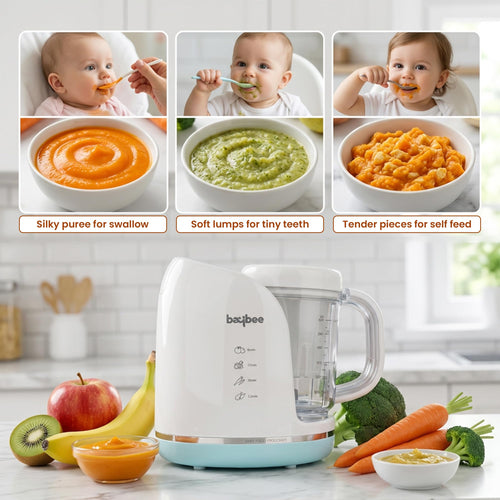 Baybee Baby Food Maker 4-in-1 Electric Steamer Blender BPA-Free 0-3Yrs