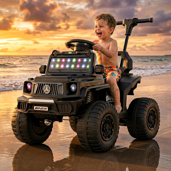 Baybee Rolo Ride On Jeep for Kids with Music & LED Lights 2-4 Years