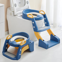 Baybee Vega 3-in-1 Baby Potty Seat With Ladder for Kids, Baby Potty Ladder Training Potty Chair with Splash Guard & Cushion Seat