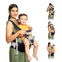 Baybee 9 in 1 Ergo+ Baby Carrier for Newborn with Hip Seat & 9 Carry Positions