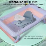 Baybee Baby Bath Seat with Suction Cups & Backrest for Infants 0-3 Years