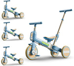 Baybee Novak 4 in 1 Baby Tricycle with Parent Handle for Kids 1.5-5 Years