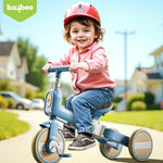 Baybee Novak 4 in 1 Baby Tricycle with Parent Handle for Kids 1.5-5 Years