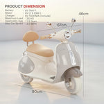 Baybee Kids Battery Bike Ride On Toy with Light & Music 1-3 Years
